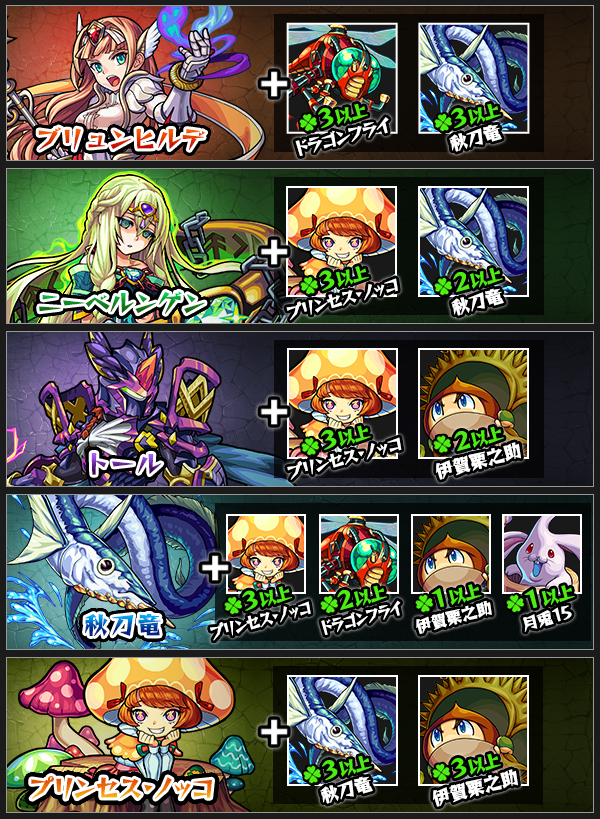 15 09 30 新イベント情報を公開 ラグナロク サーガ がスタート モンスターストライク モンスト 公式サイト