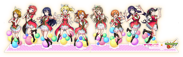 コラボ限定 アクリルスタンド 画像
