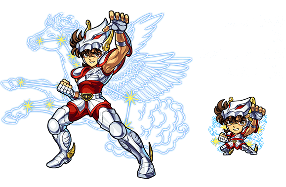 聖闘士星矢 モンスターストライク 聖闘士星矢 モンスターストライク